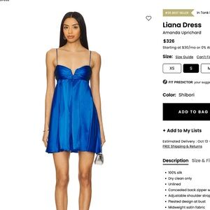 Amanda Uprichard Liana Dress